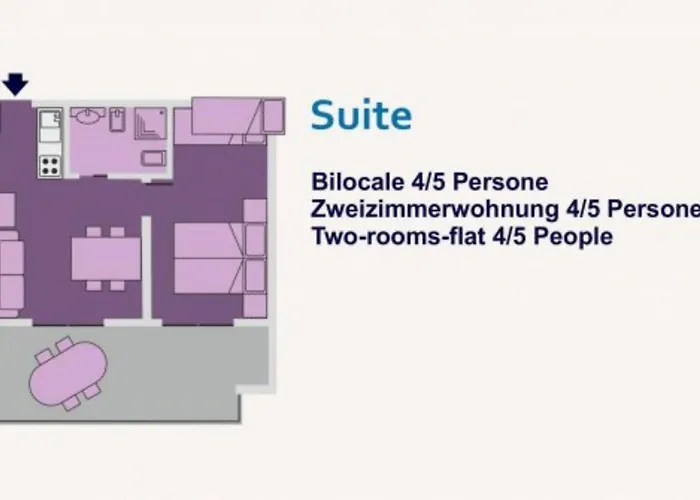 Comfortable Flat With Terrace-beahost * Бибионе